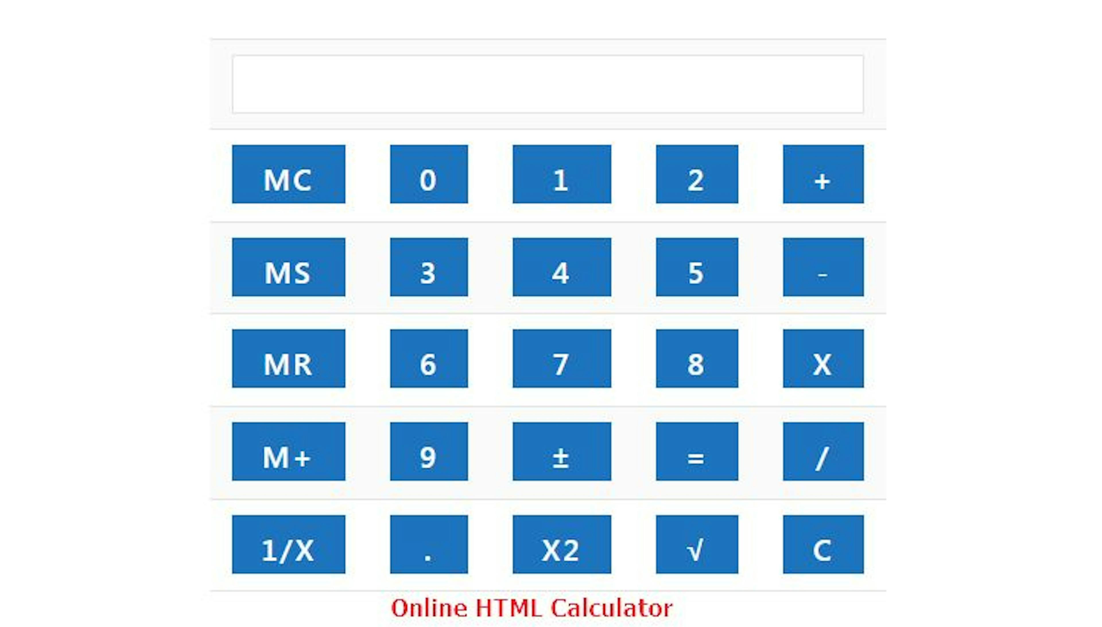 The Best Way to Create A Simple Calculator Using HTML And JavaScript