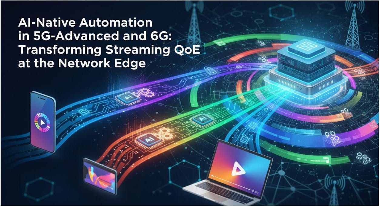featured image - AI-Native Automation in 5G-Advanced and 6G