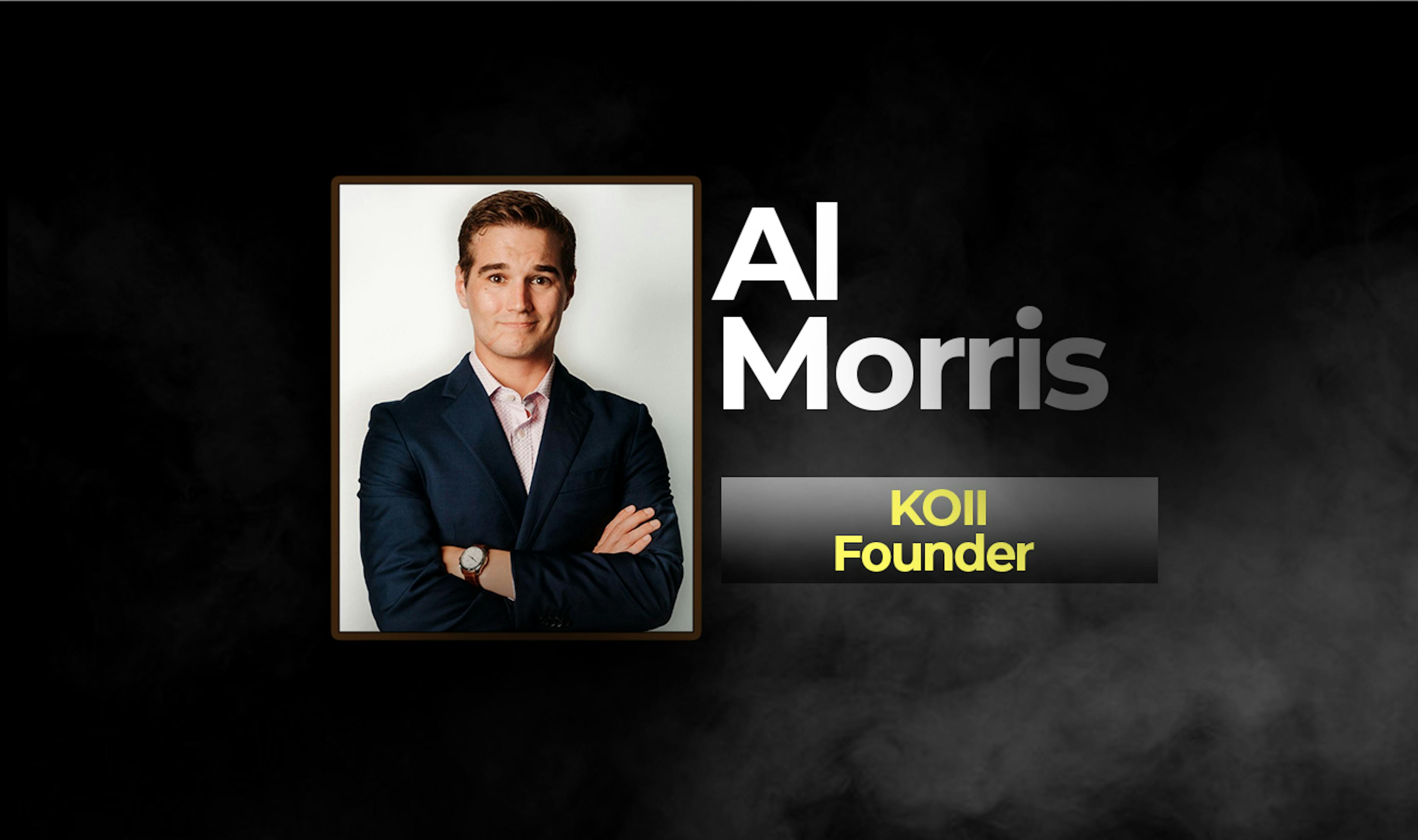 AI Morris, CEO Koii