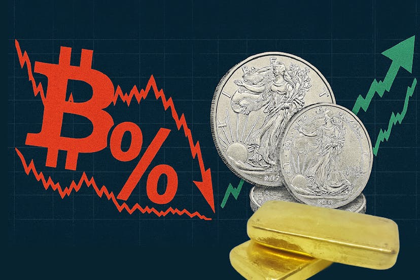 /gold-and-silver-soar-as-bitcoins-uptober-turns-into-a-crash feature image