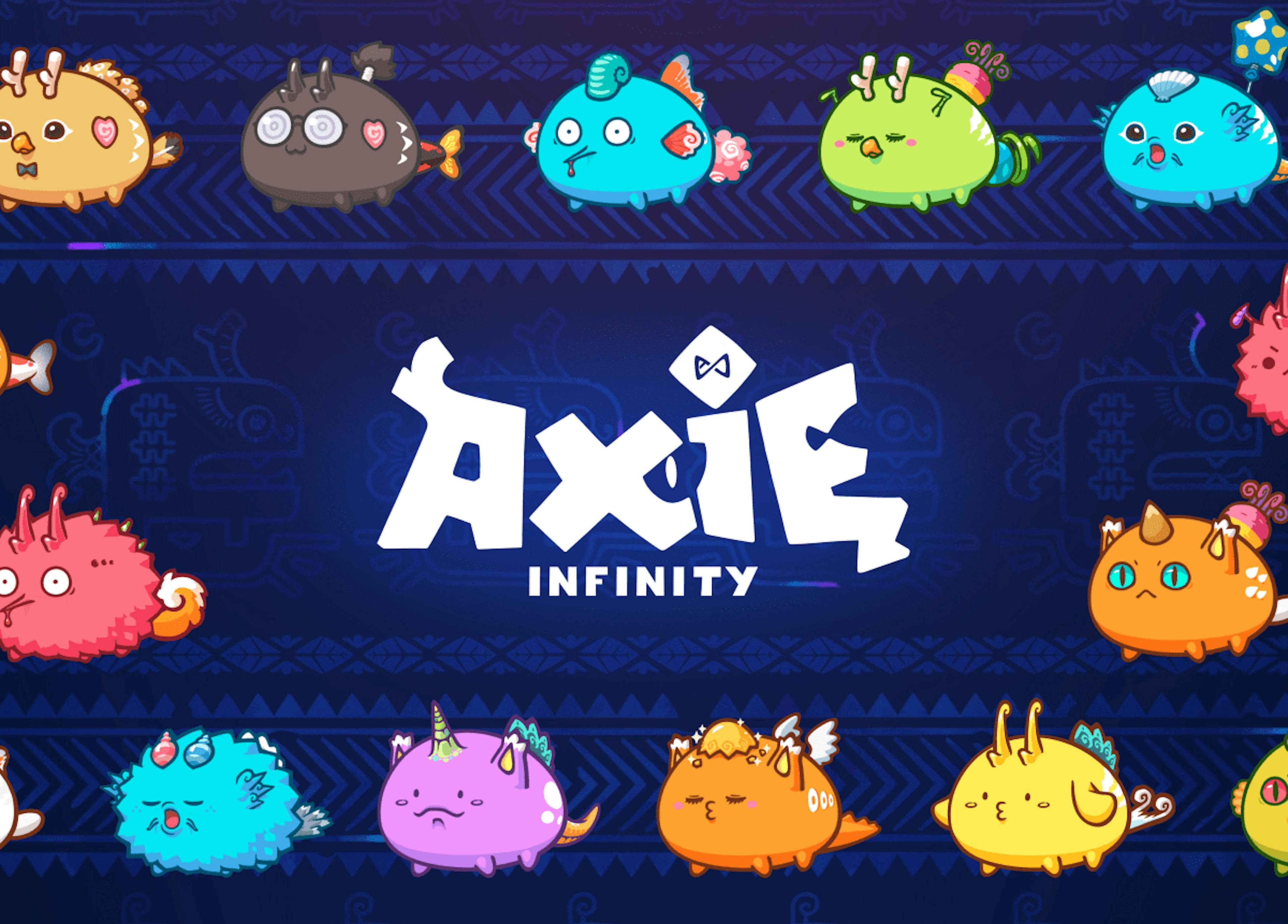 Axie Infinity's Axie characters