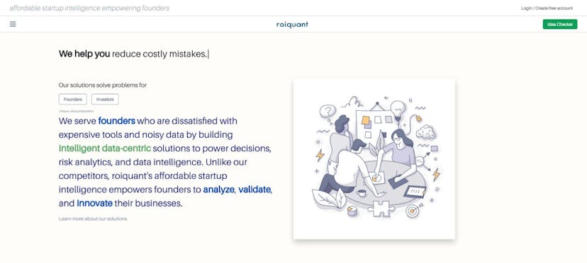 /startup-intelligence-company-roiquant-helps-founders-reduce-risk-of-business-failure feature image