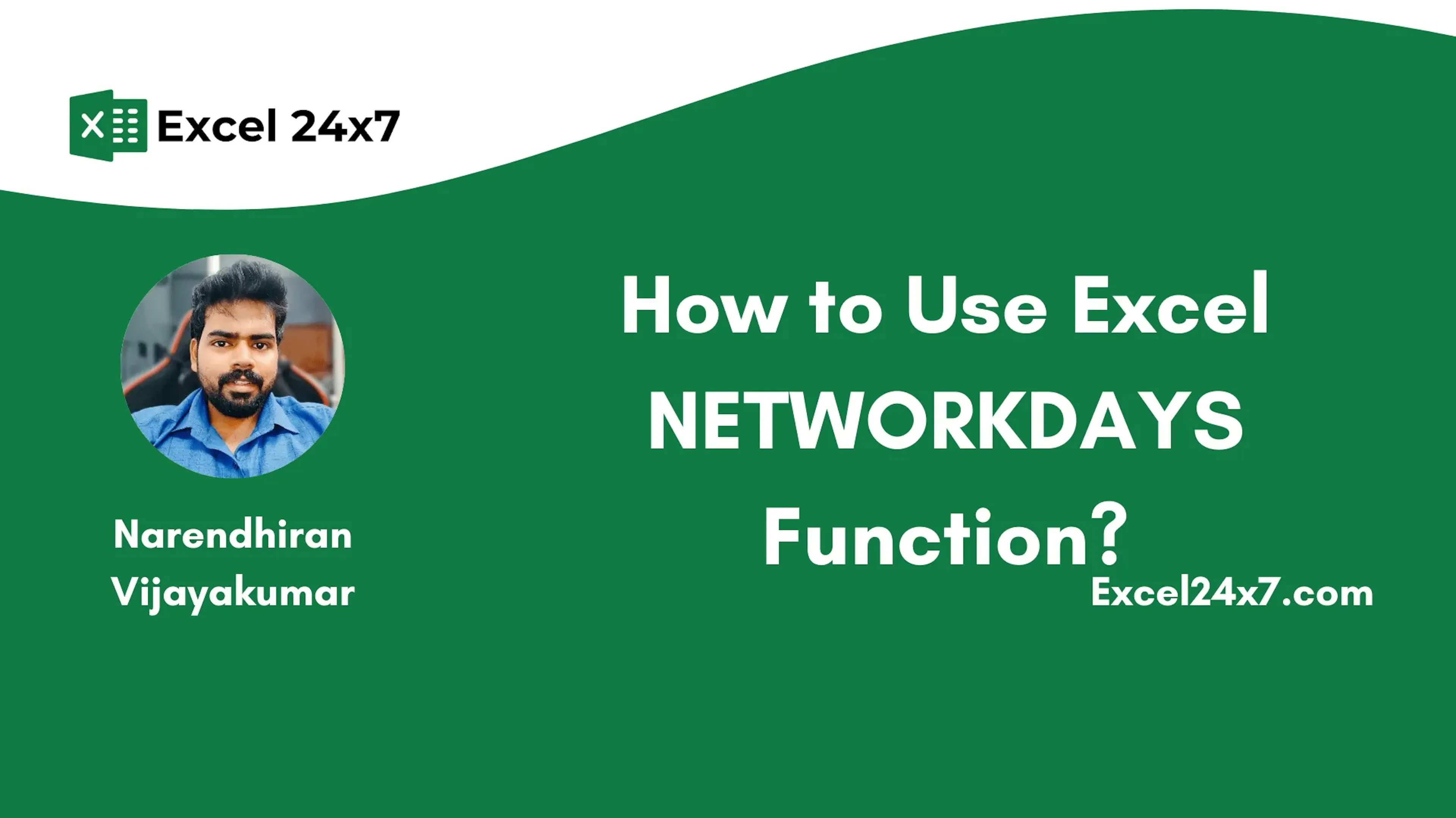 featured image - Calculate Workdays in Excel With the NETWORKDAYS ...