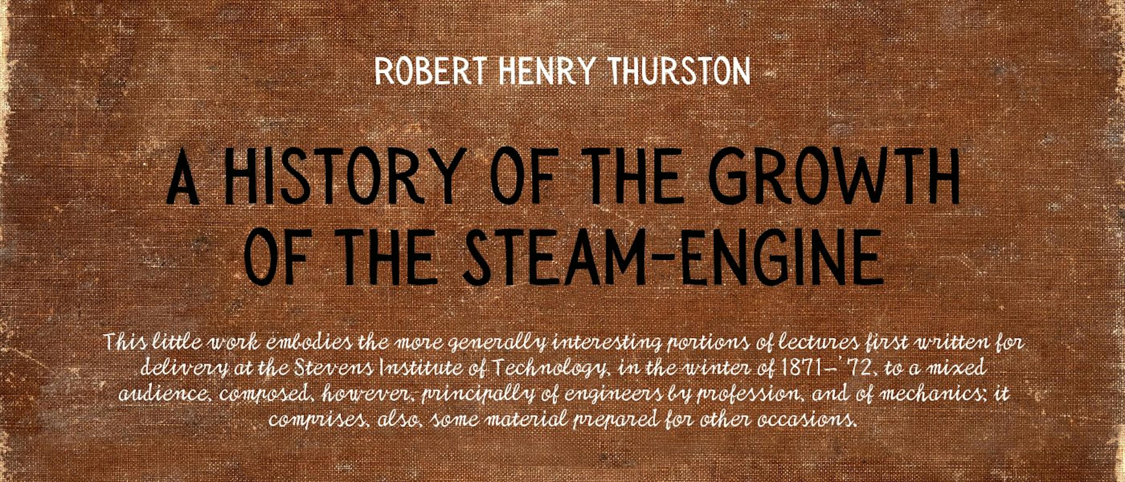 THE PHILOSOPHY OF THE STEAM-ENGINE