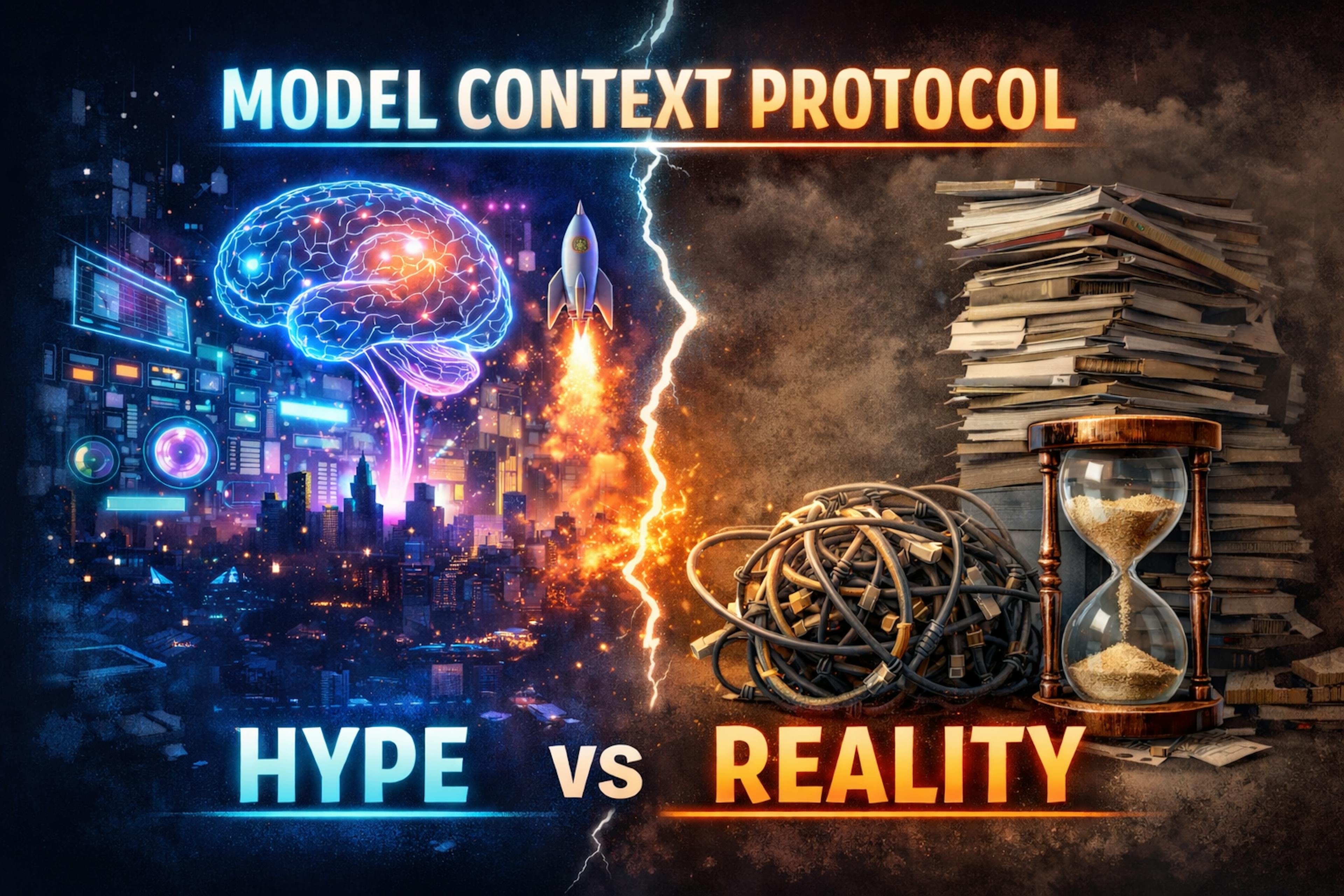 featured image - The MCP Hype Train: A Protocol’s Promise vs. Production Reality
