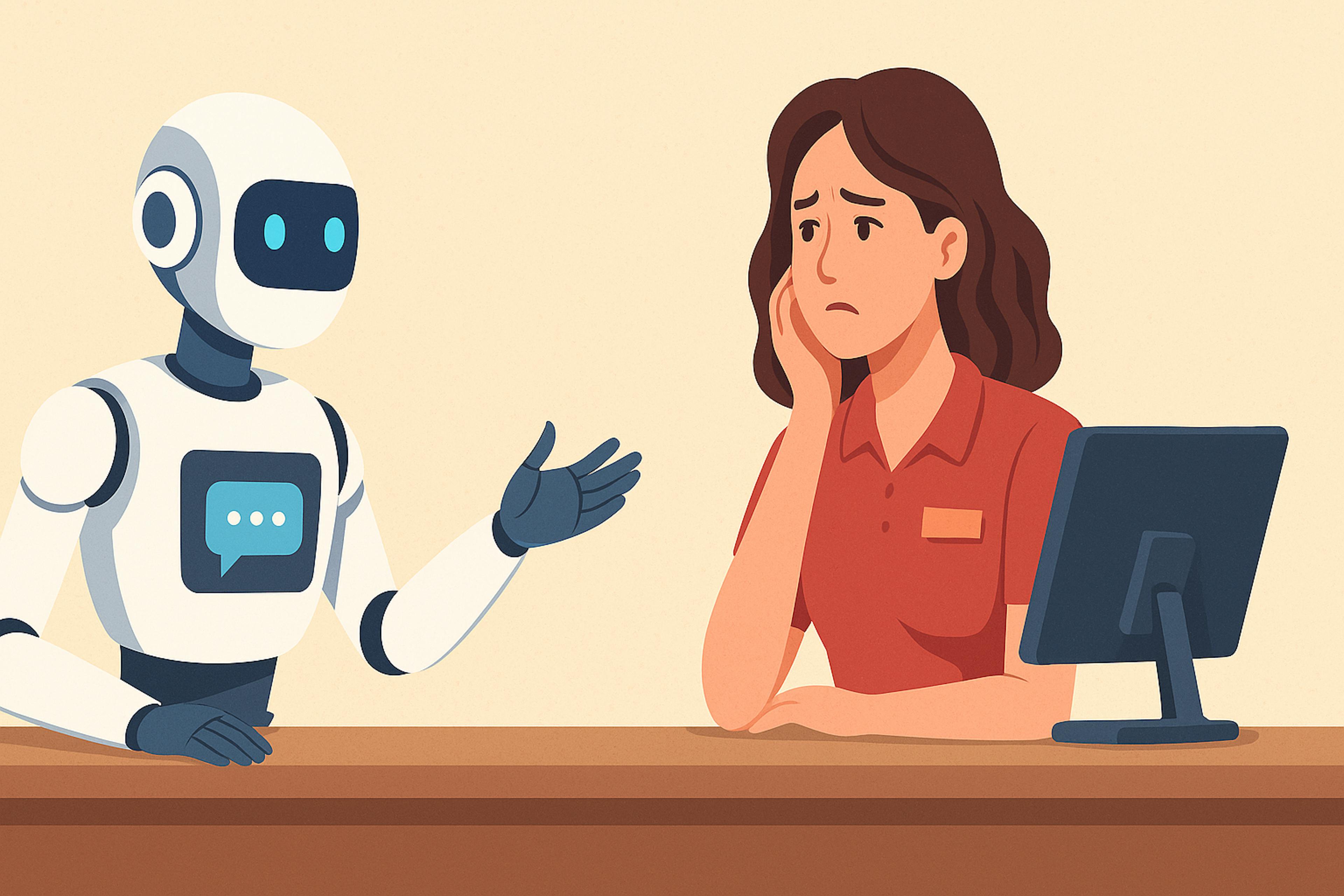 featured image - When Bots Replace People: Why Your AI Strategy Needs More Humanity