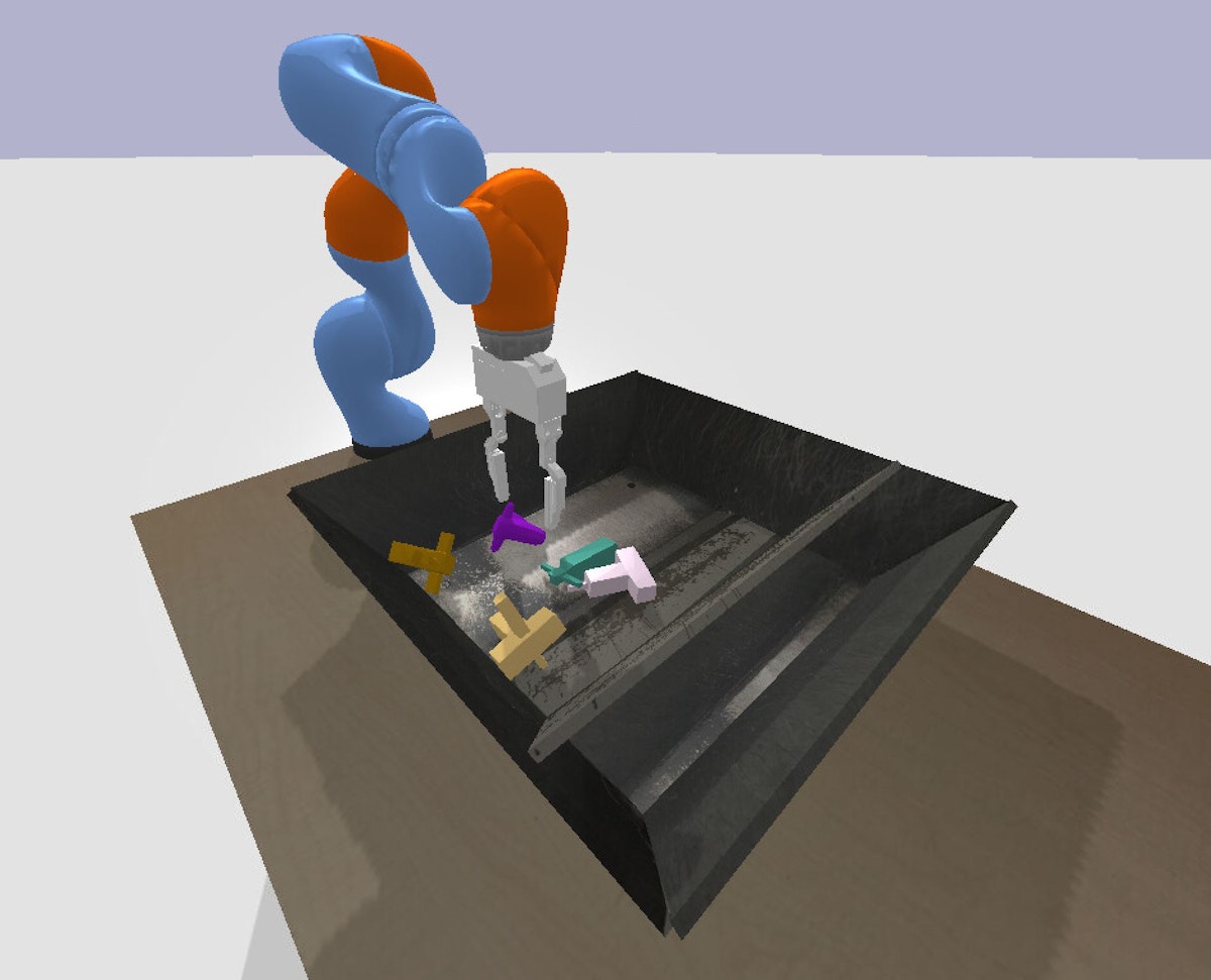 featured image - Using Reinforcement Learning to Build a Self-Learning Grasping Robot 