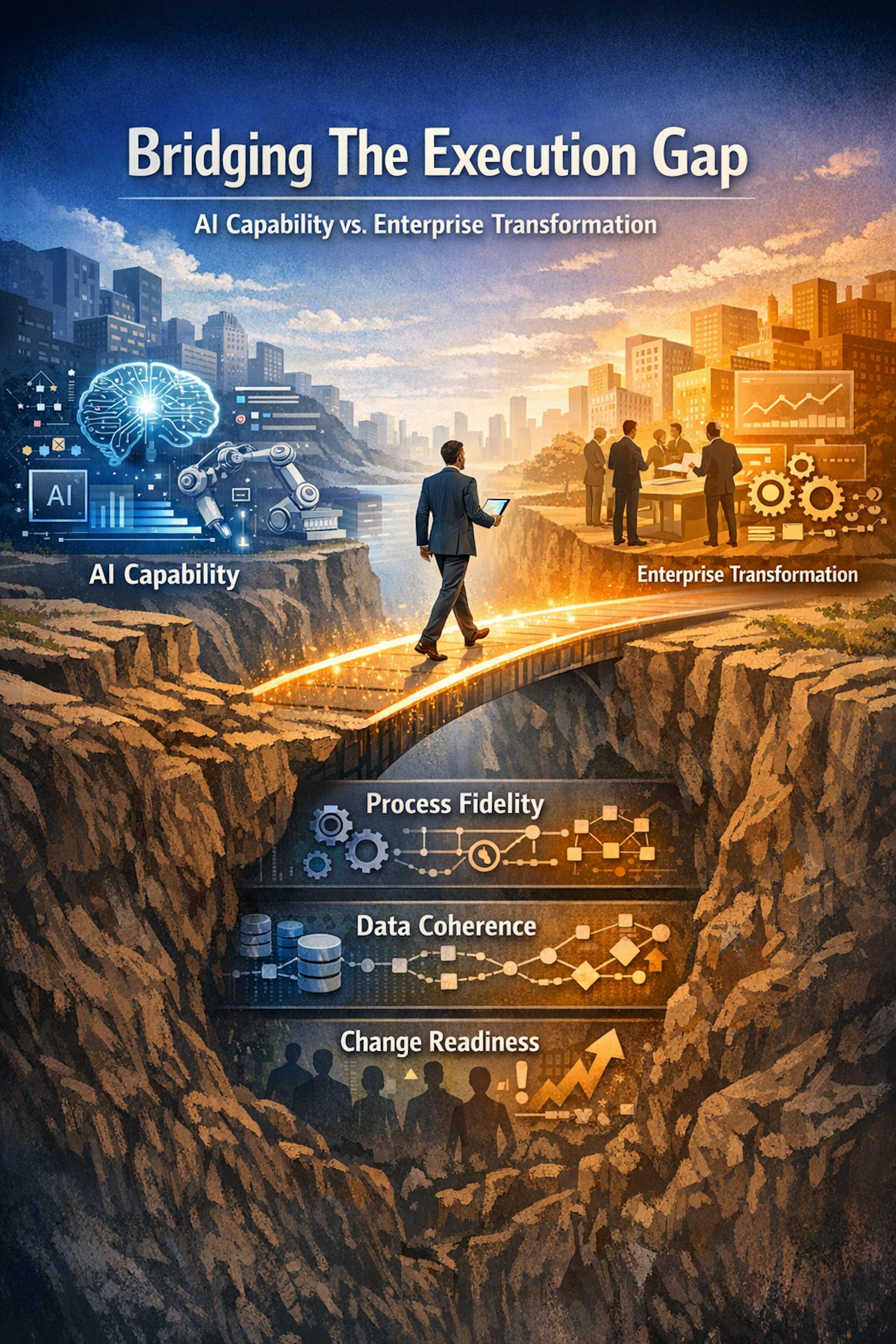 featured image - The Execution Gap: How Product Leaders Bridge AI Capability and Enterprise Transformation Outcomes
