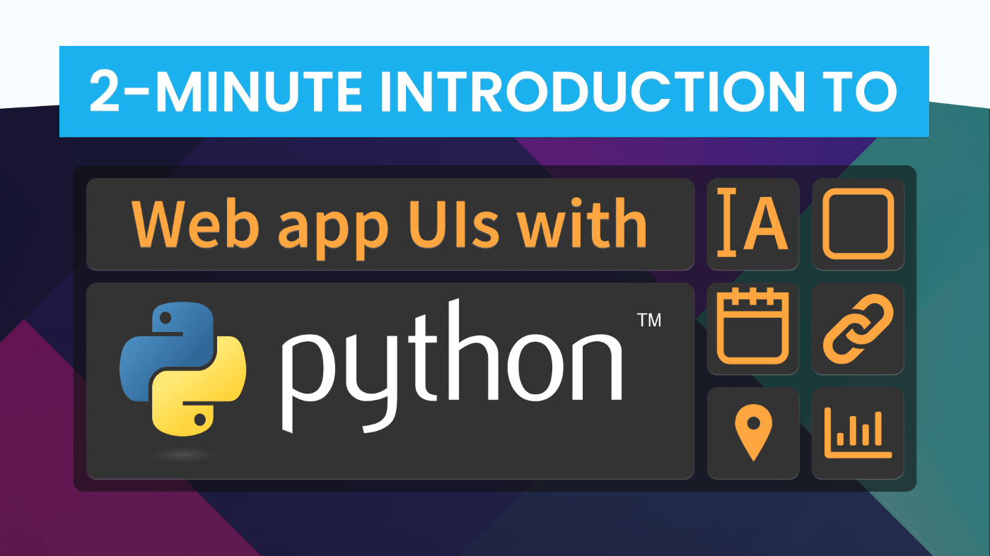 How to Make a Web App User Interface with Python | HackerNoon