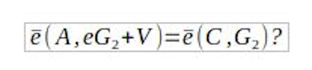 BBS verify equation