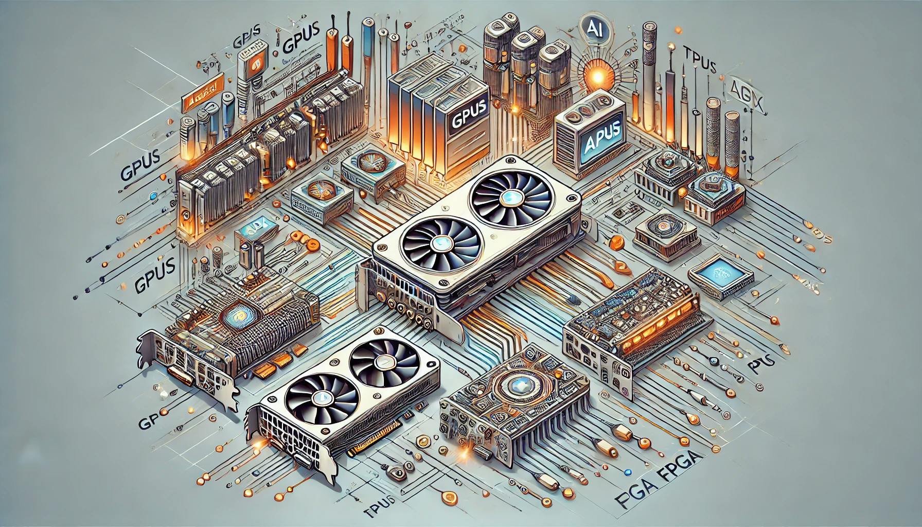 featured image - 大規模言語モデル (LLM) 推論最適化入門: 2. 人工知能 (AI) アクセラレータの概要