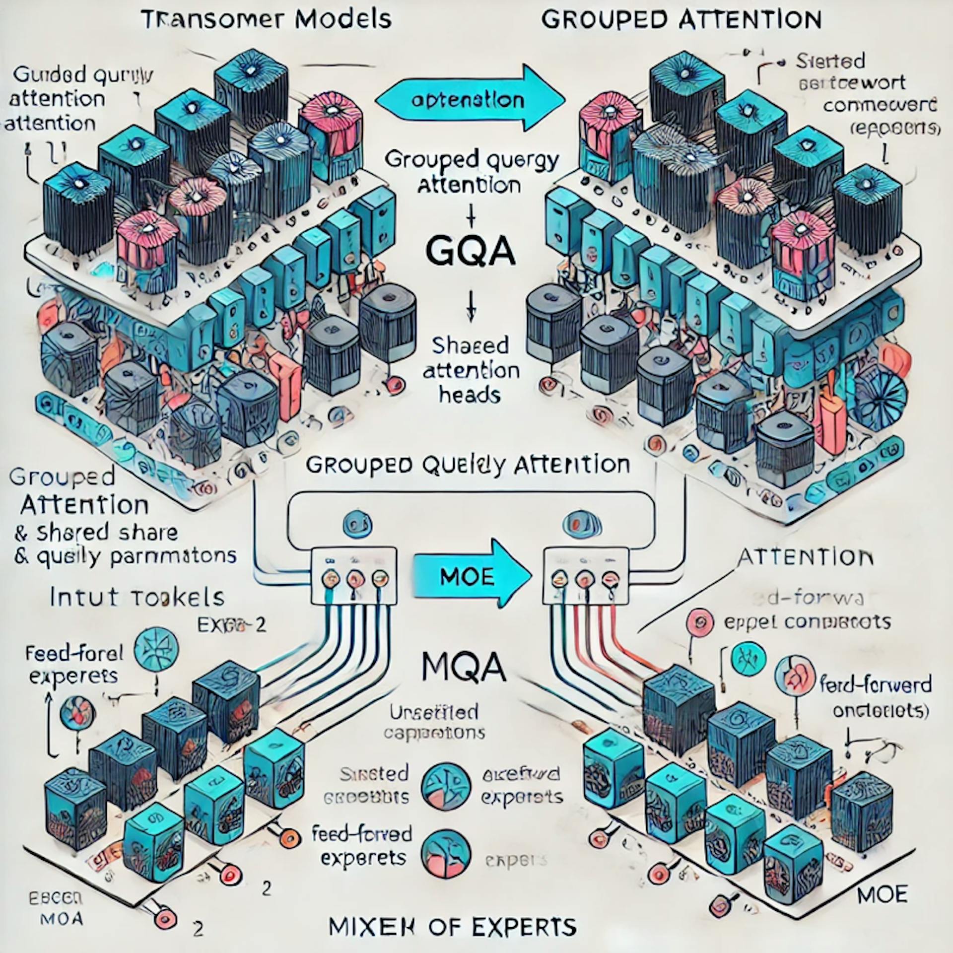 featured image - Primer on Large Language Model (LLM) Inference Optimizations: 3. Model Architecture Optimizations