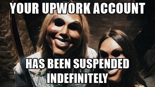 featured image - What Should You Do If Upwork Sends You a “Dear John” Letter?