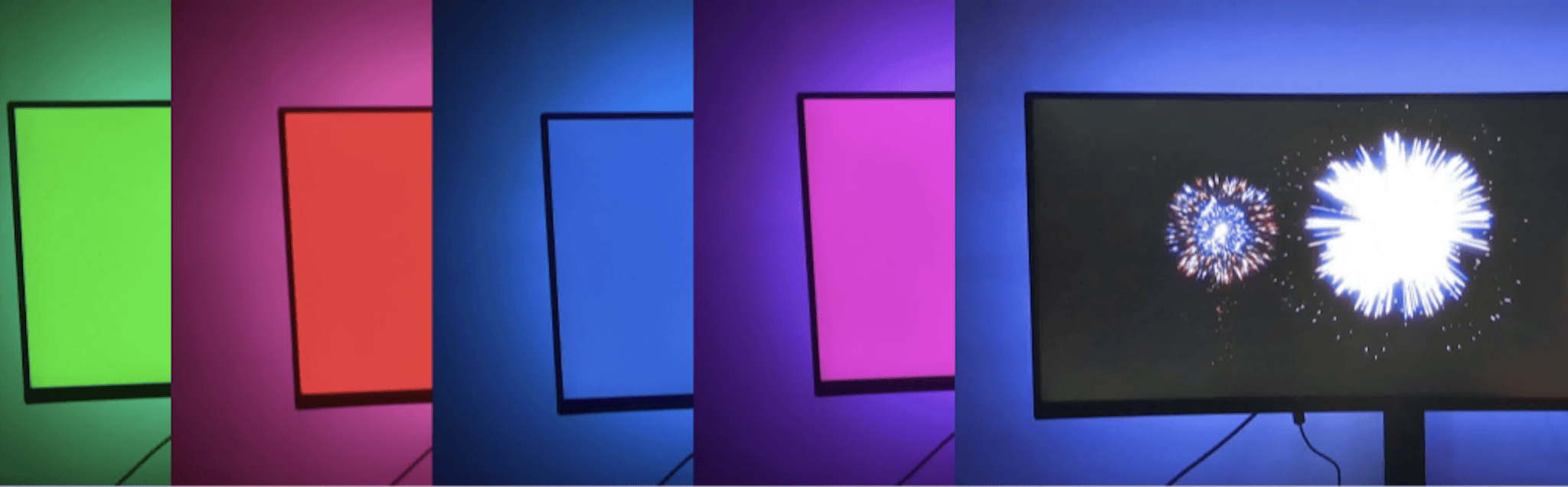 featured image - Reverse Engineer LED Lights with Python to Convert your Computer Monitor to an Ambient Monitor