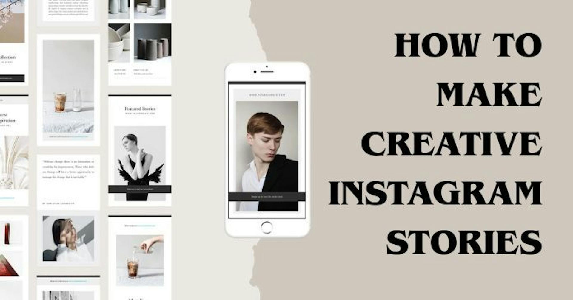 Creative instagram Stories