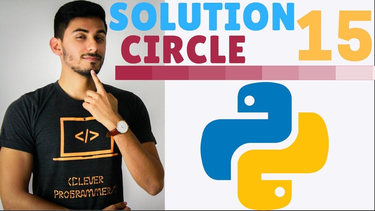 featured image - Python for Beginners, Part 15: Solution Circle of Squares (Exercise)