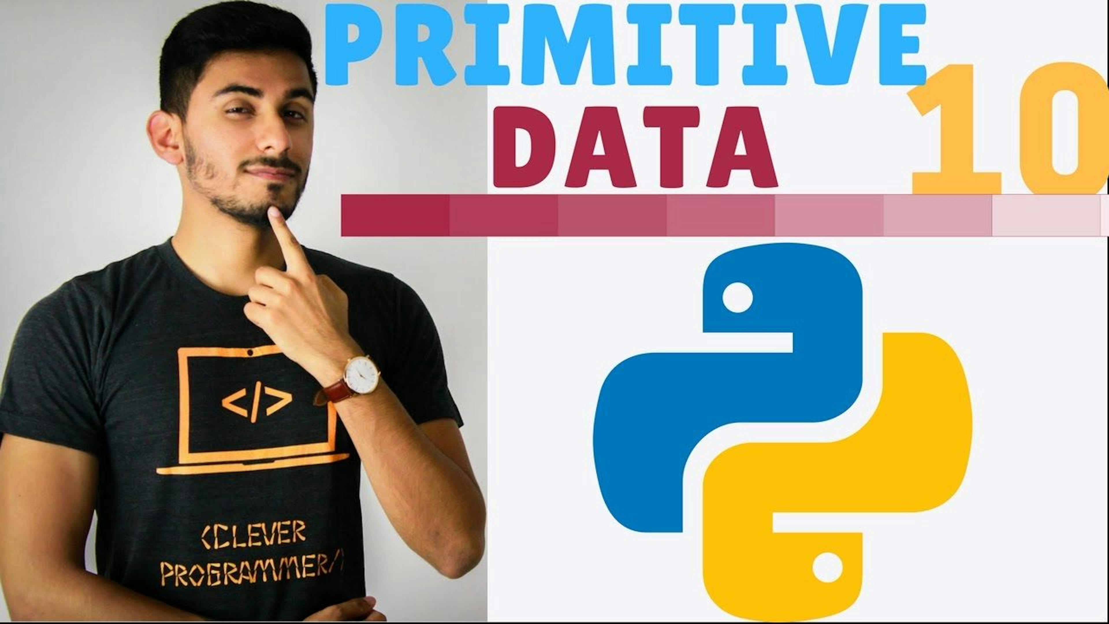 featured image - Python for Beginners, Part 10: Primitive Data Types