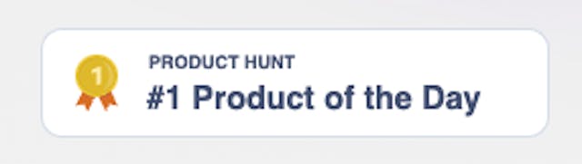 product hunt - product of the day