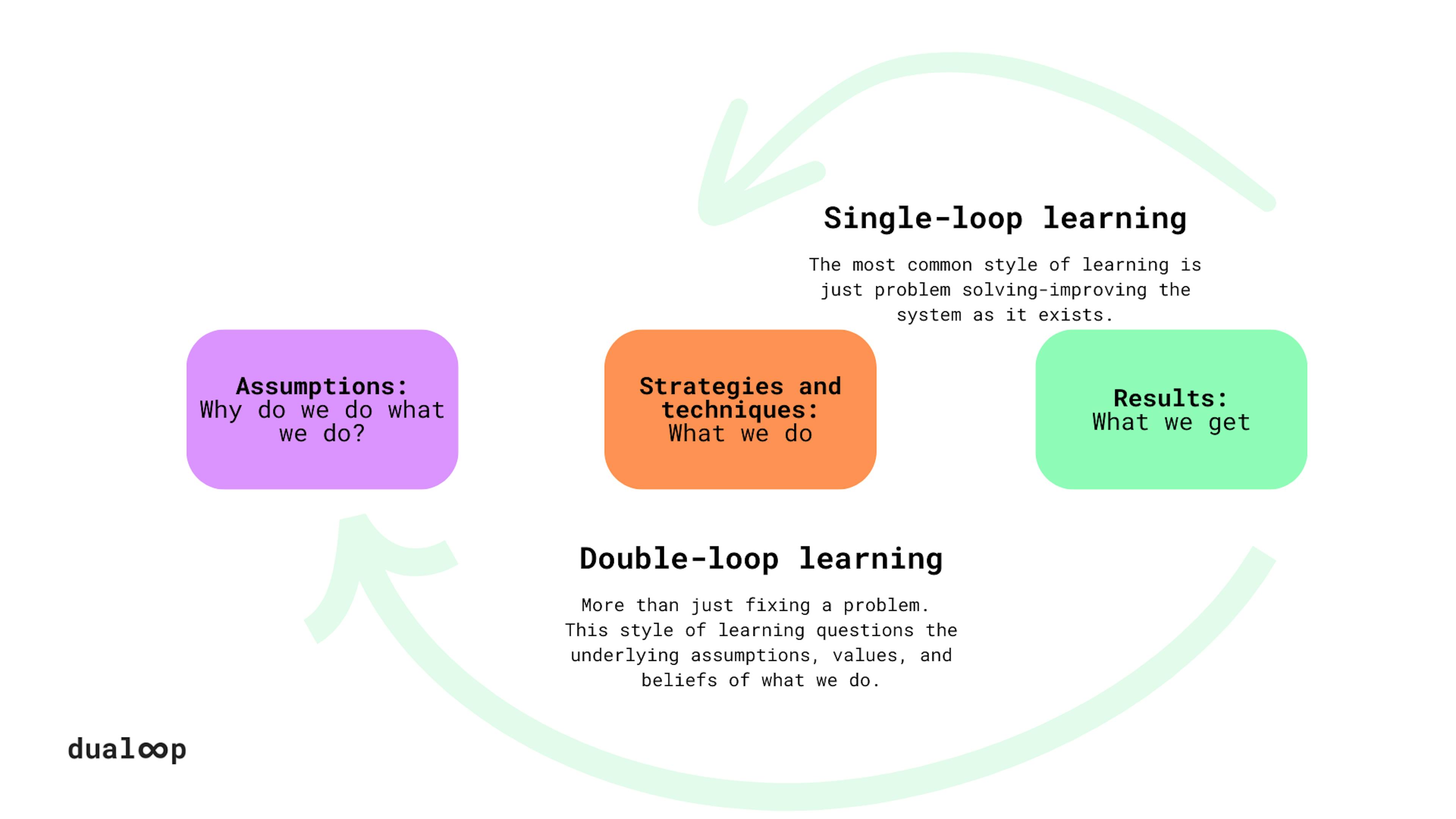 double-loop learning - dualoop - product management coaching