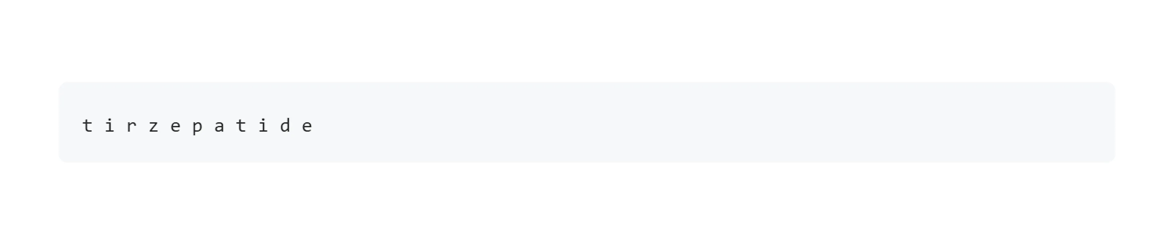 New word for the tokenization