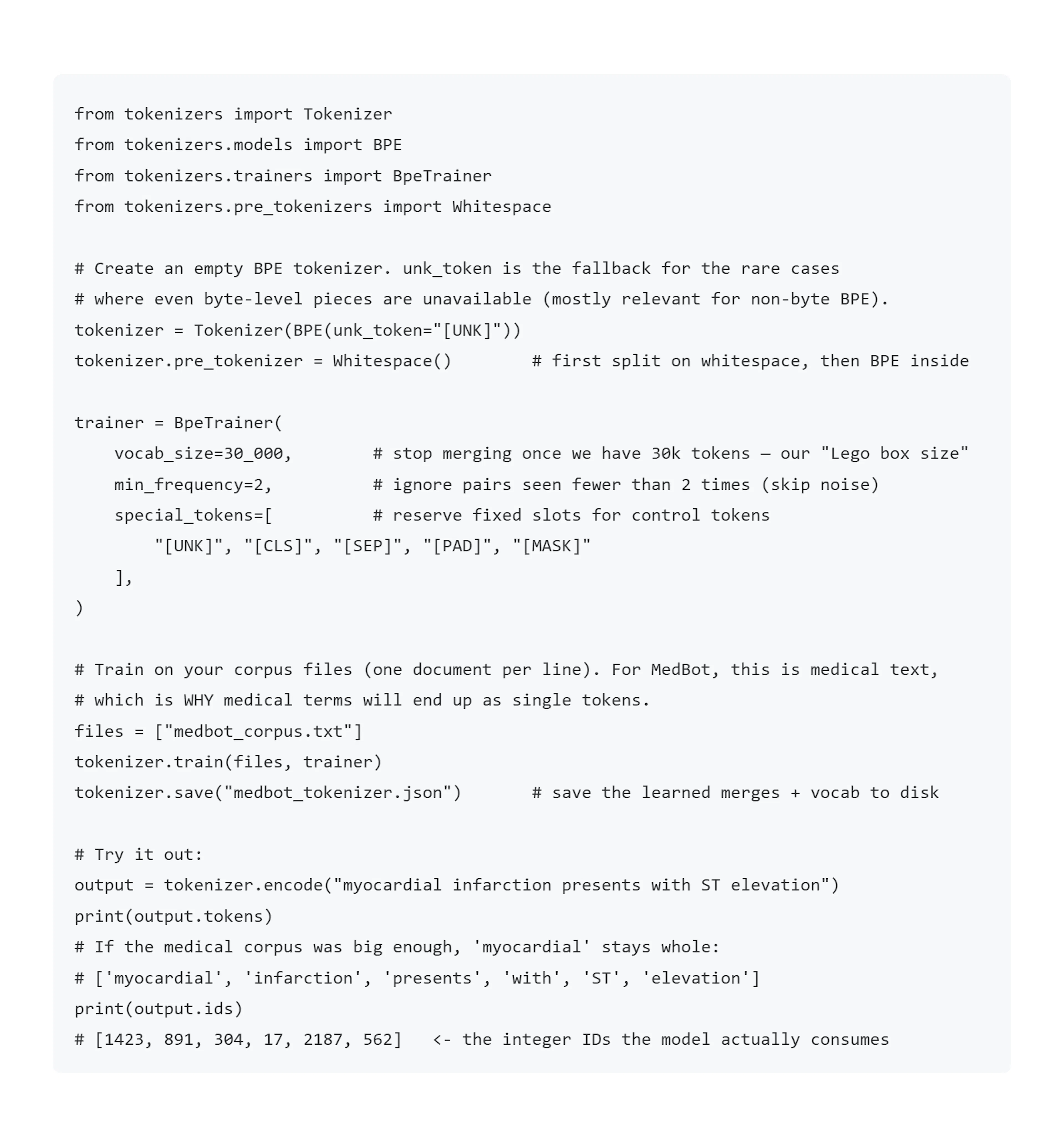Using HuggingFace tokenizer