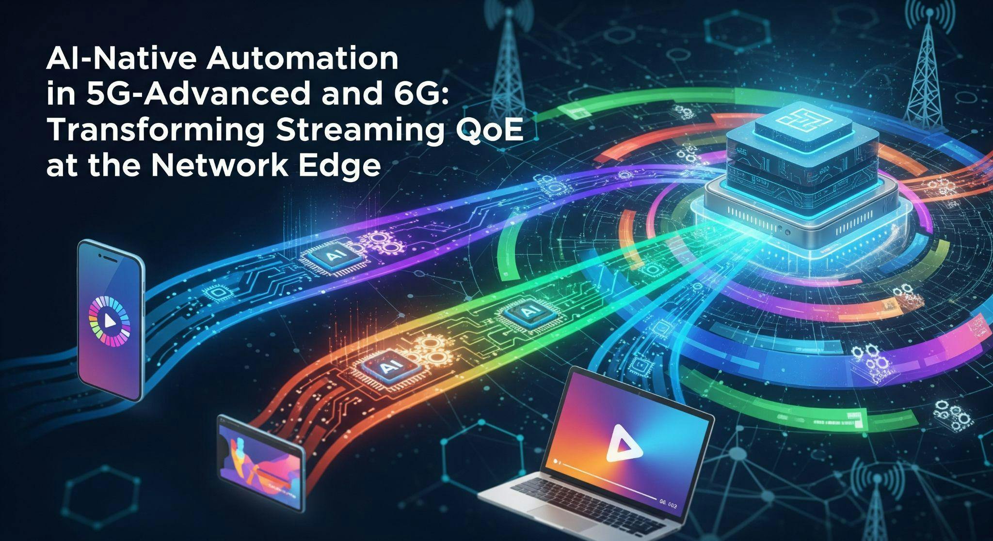 featured image - AI-Native Automation in 5G-Advanced and 6G