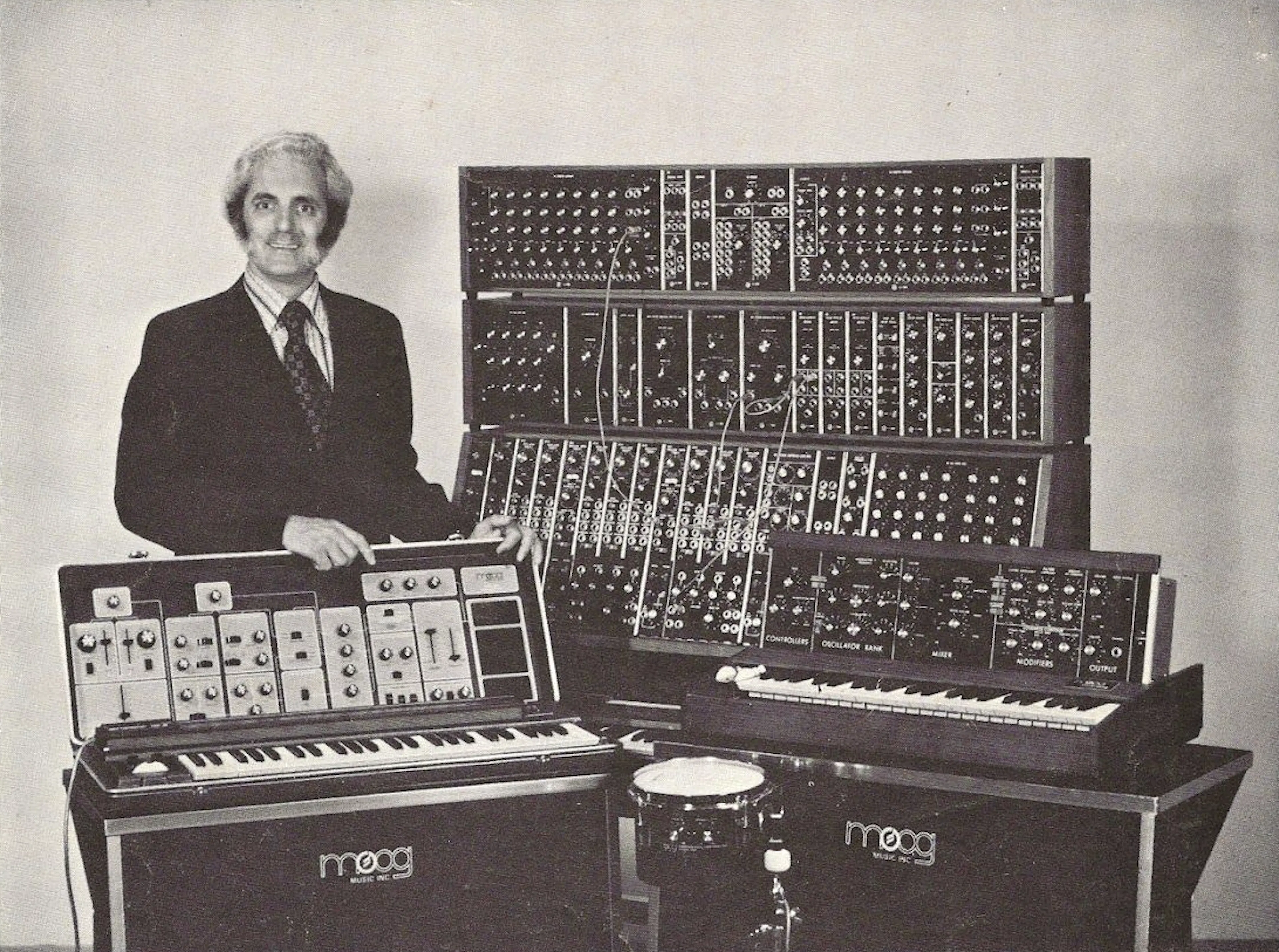 Robert Moog, inventor of the Moog synthesizer.