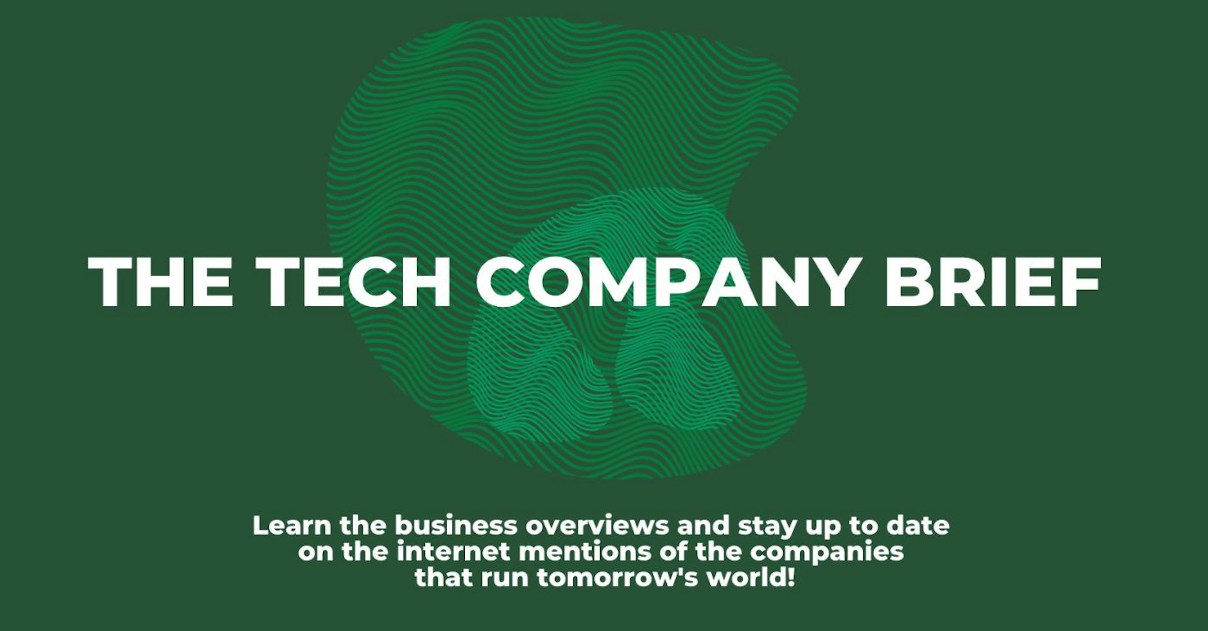 featured image - Discover Tech Companies via The Tech Company Brief 