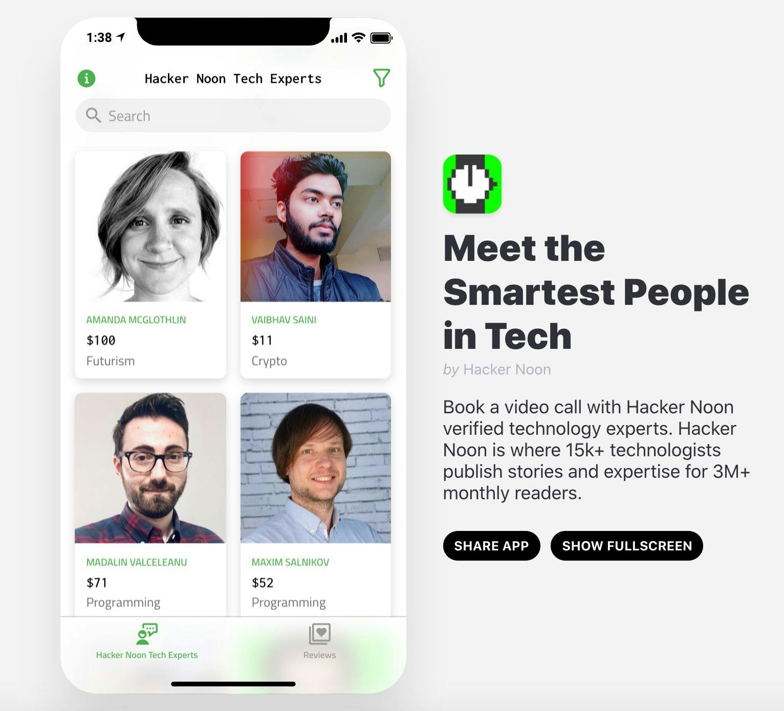 featured image - Hacker Noon Experts: Brief Video Calls with Tech Experts 
