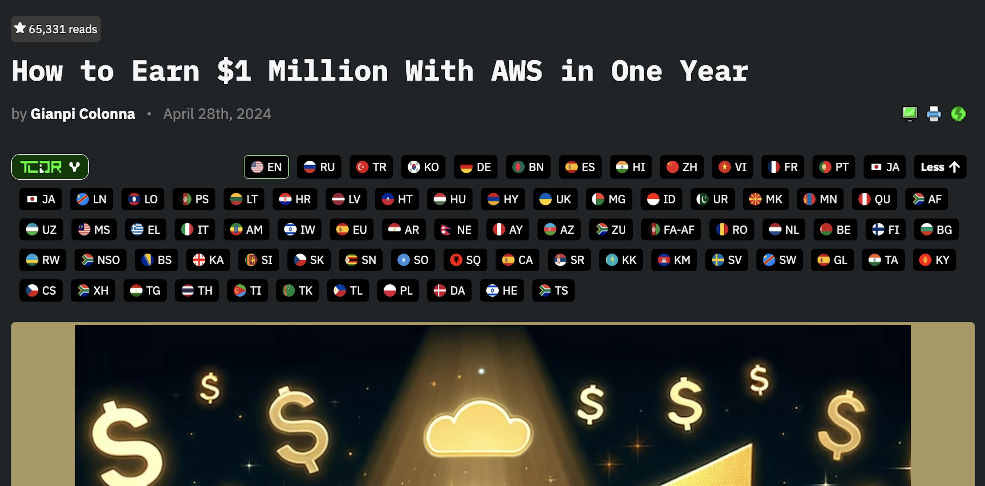 featured image - HackerNoon በራስዎ የአፍ መፍቻ ቋንቋ 🆕 ‼️ 77 የቋንቋ መነሻ ገጾች ለቴክኖሎጂ ብሎግ ልጥፎች