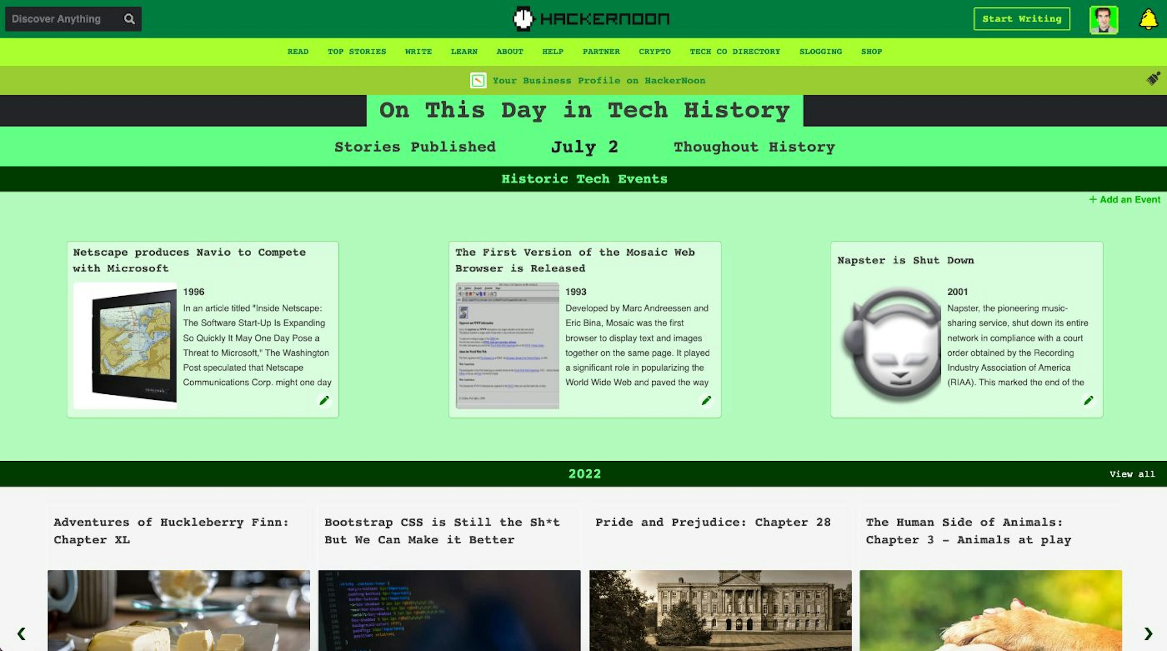 featured image - En ce jour dans l'histoire de la technologie
