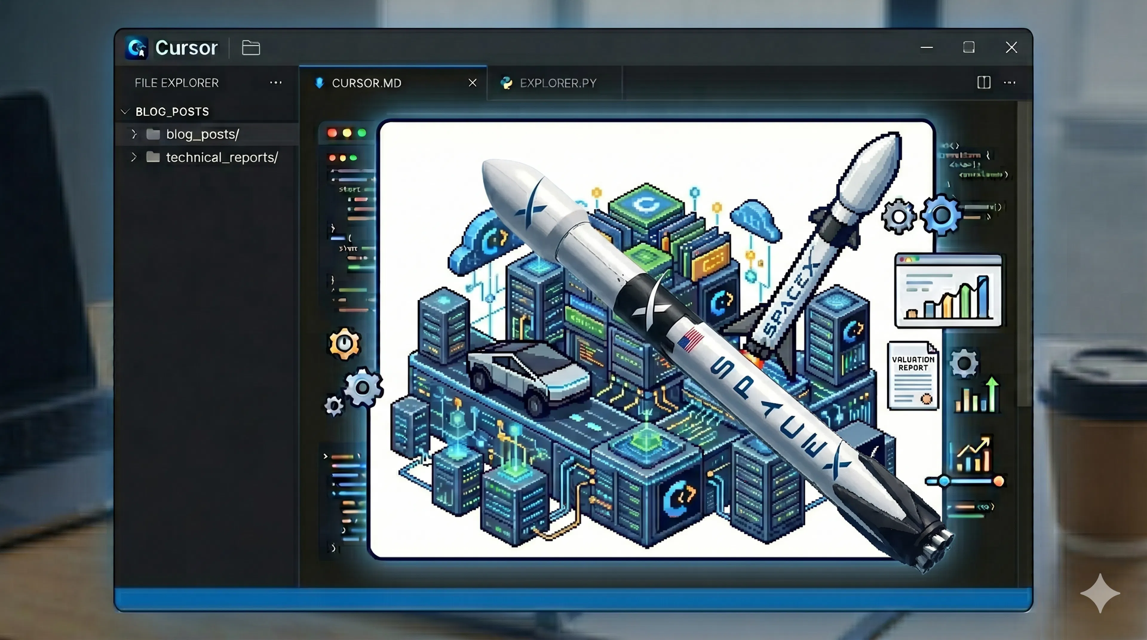 featured image - Explain the Cursor Elon Musk Deal to Me Like I'm 5: A Technical Report on the $60B Option to Acquire