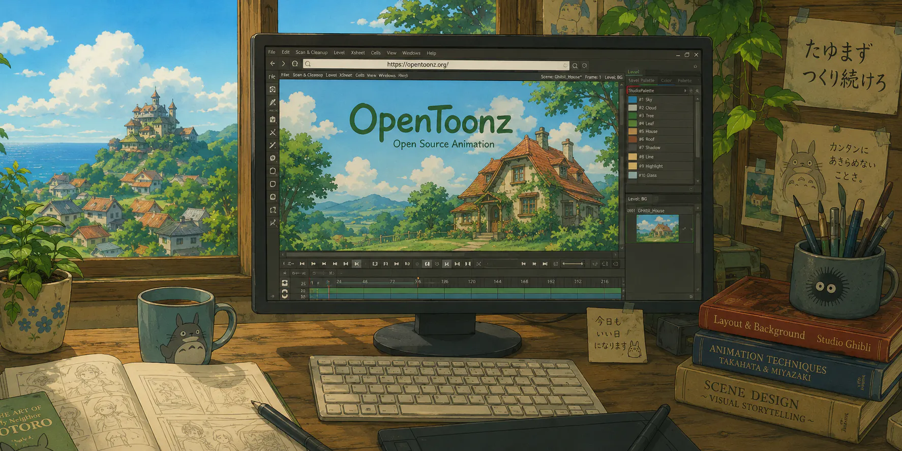 featured image - OpenToonz Does What Adobe Animate Can't: Power a Studio Ghibli Film
