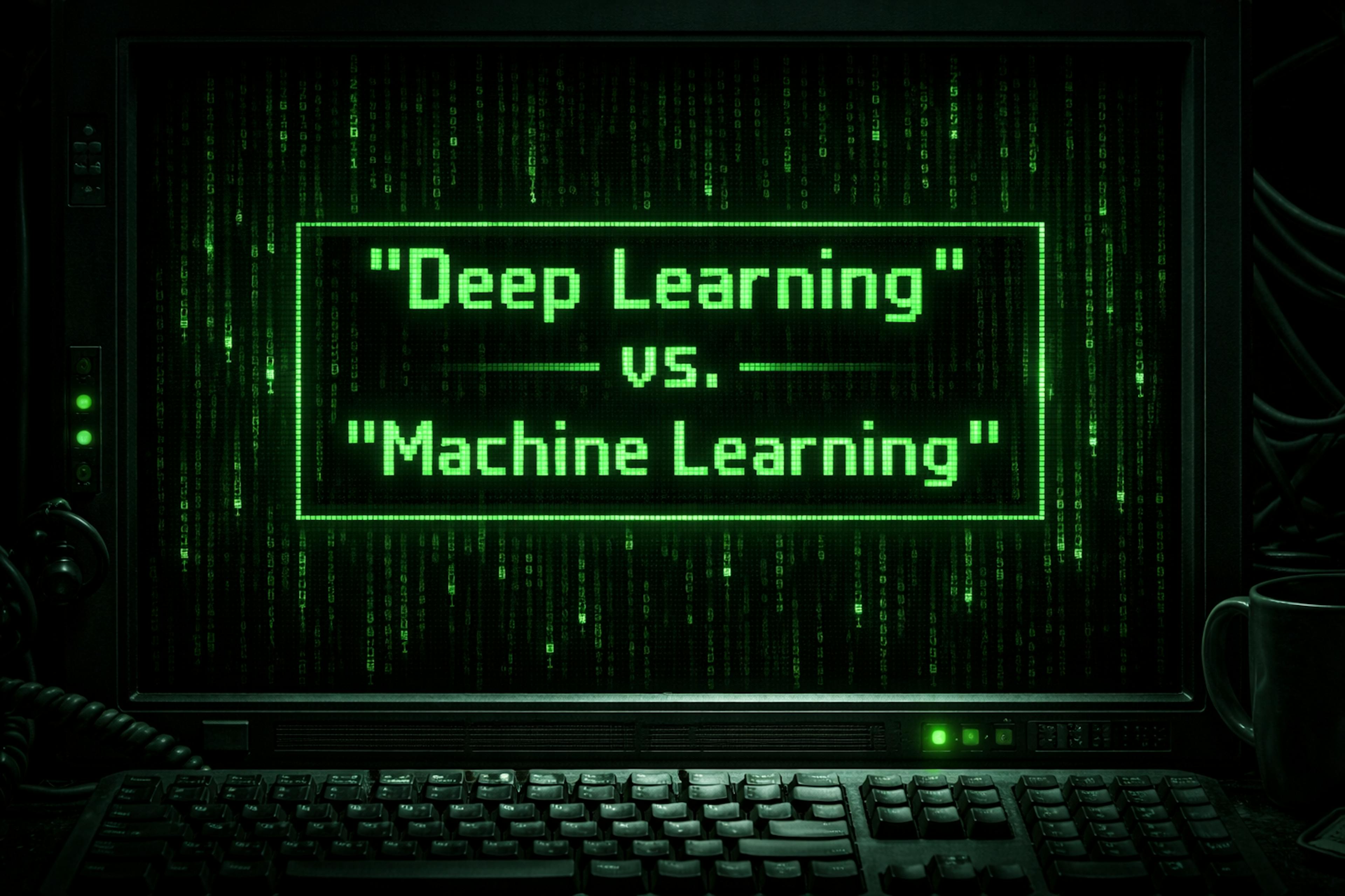 featured image - Deep Learning vs. Machine Learning: A Simple Explanation