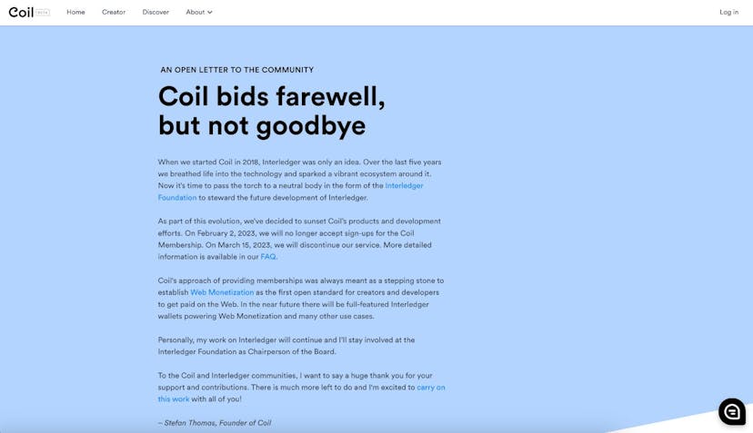 /sunsetting-our-coil-integration feature image