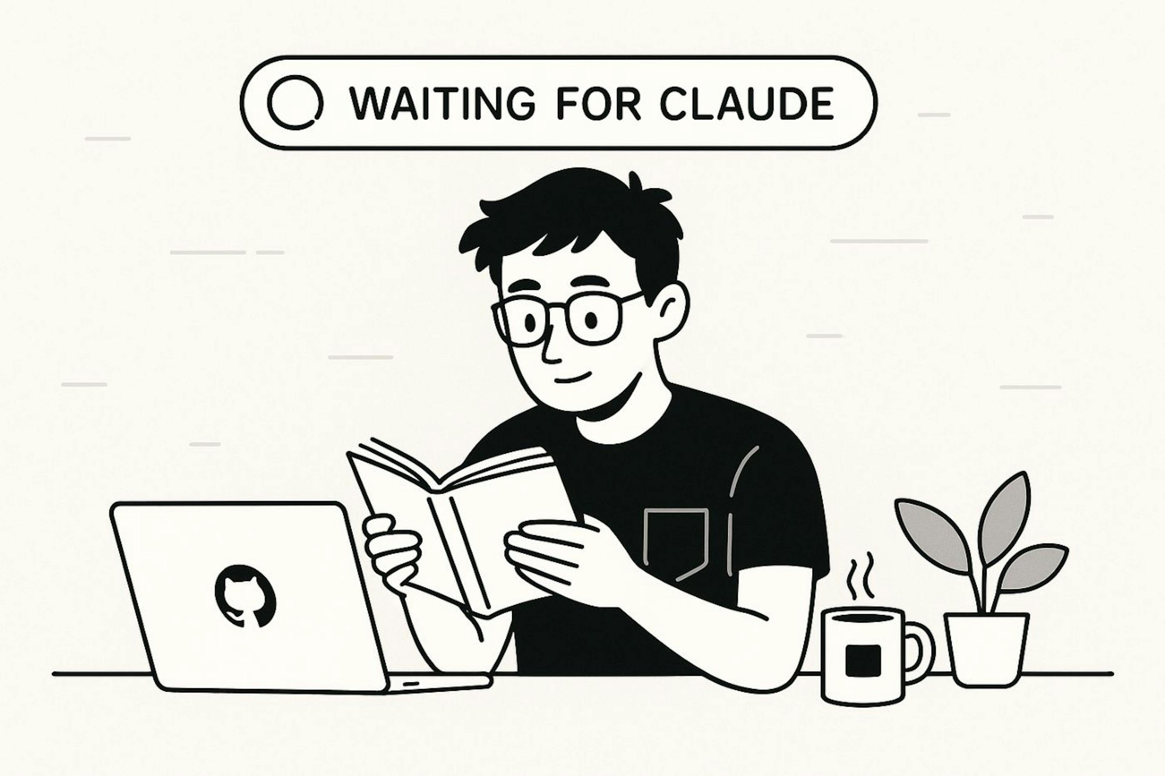 Image Generated by ChatGPT While Claude was Thinking.