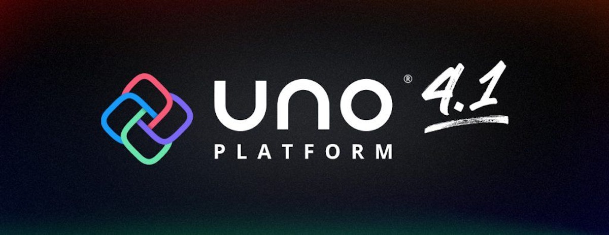 featured image - New Software Release: Uno Platform 4.1 Offers 30% Performance Boost, and More Compatibility!