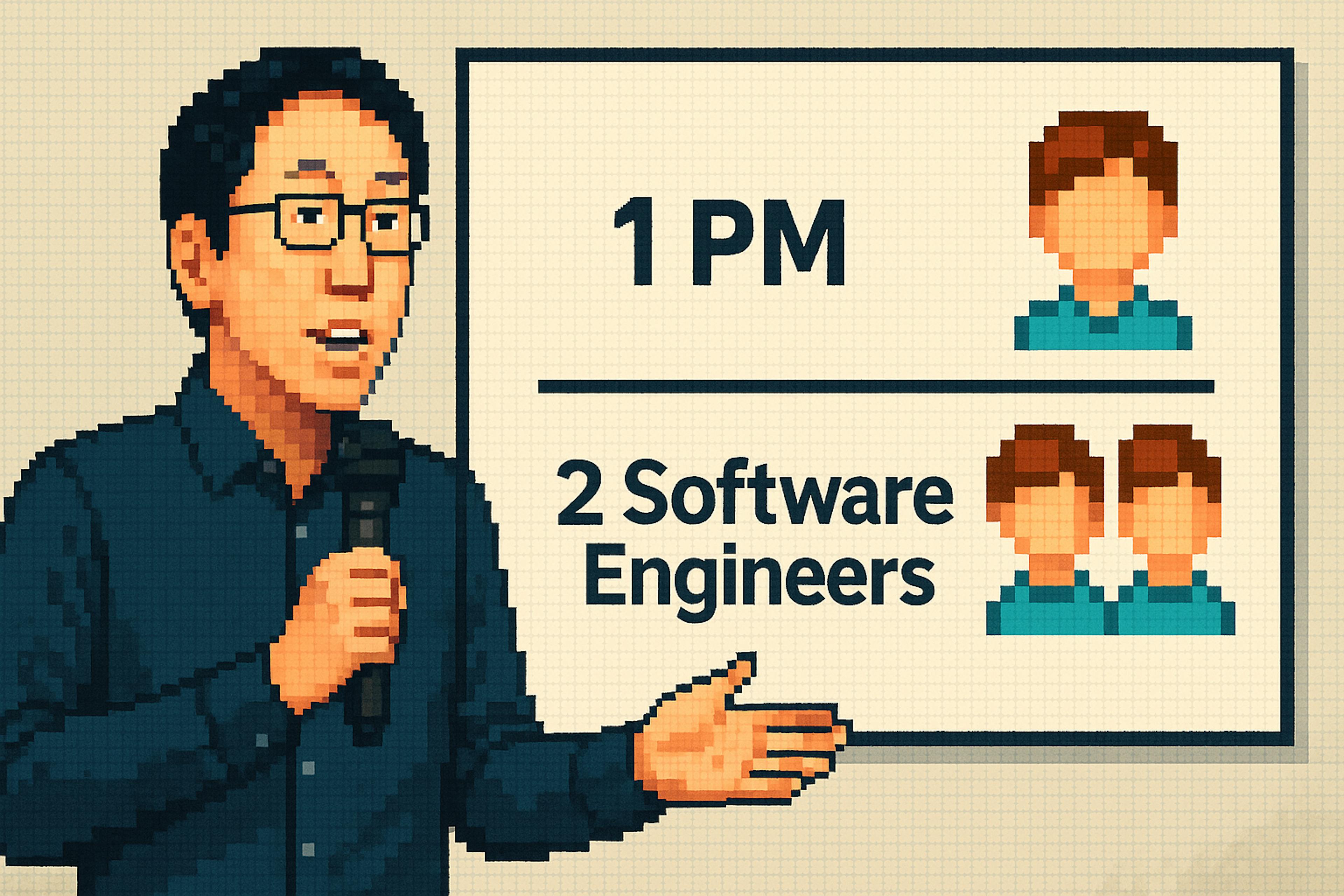 featured image - Andrew Ng: Ratios de equipo de producto evolucionando a sólo un desarrollador de software para cada dos gerentes de producto