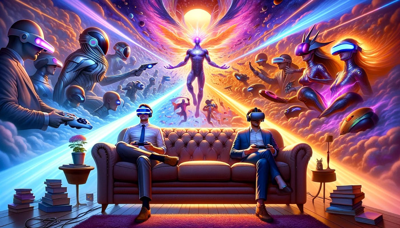 featured image - Cuộc chiến thực tế về tai nghe: Meta @ $1B Doanh thu VR hàng quý & Apple Vision Pro bán được 200 nghìn chiếc trong 10 ngày