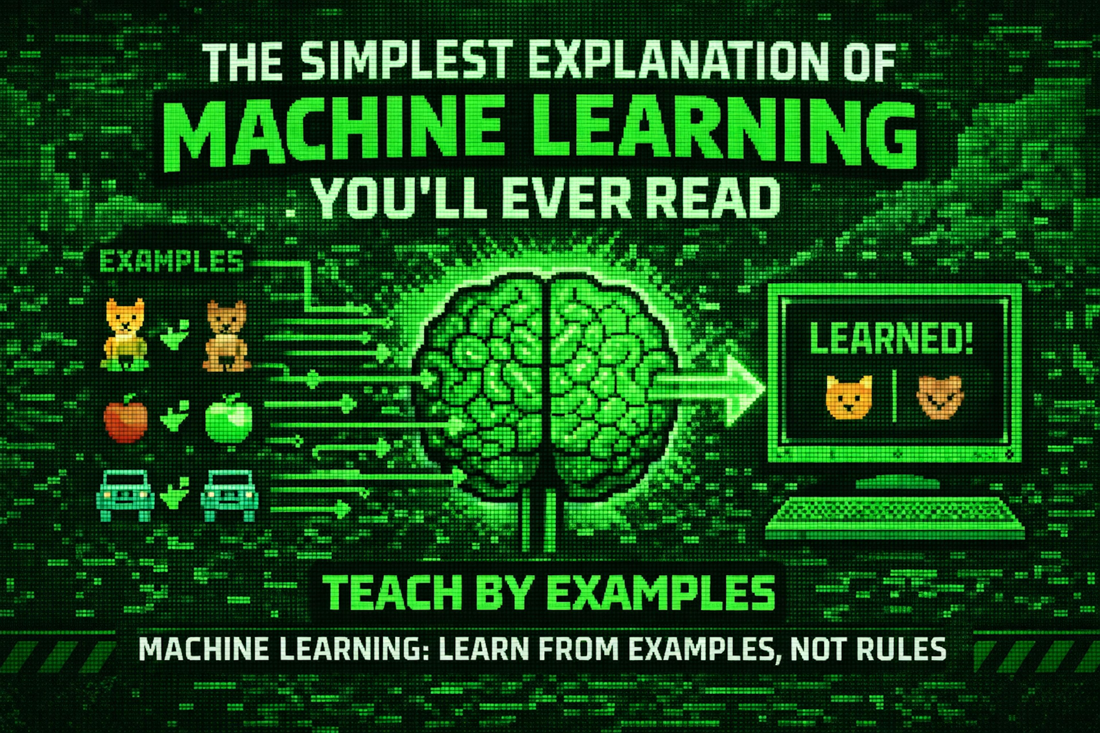 featured image - The simplest explanation of machine learning you’ll ever read