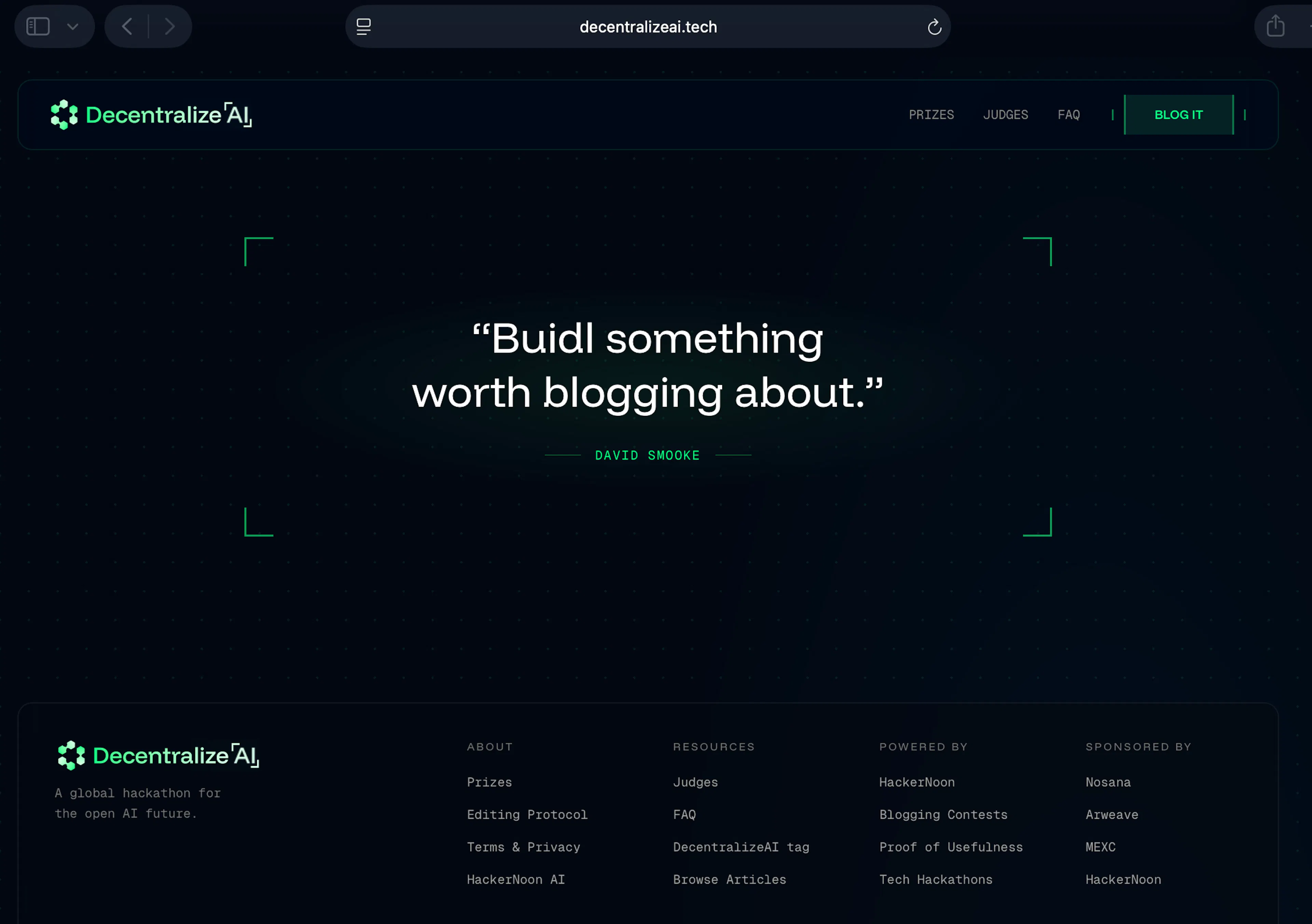 featured image - Projects, Startups, Companies Alike: Buidl Something Worth Blogging About