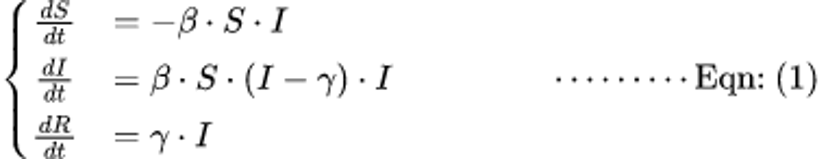 Fig 1 : Équation modèle