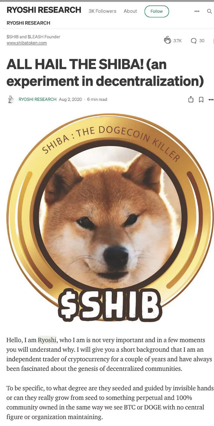 SHIB: My Journey Through the Deepest Recesses & High Command of a $10  Billion Decentralized Army | HackerNoon