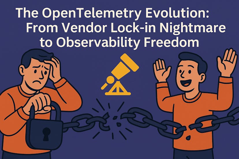 /the-opentelemetry-evolution-from-vendor-lock-in-nightmare-to-observability-freedom feature image