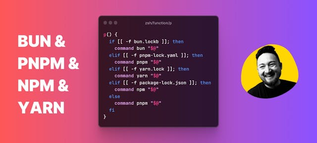 /im-done-typing-npm-a-zsh-function-for-javascript-package-managers feature image