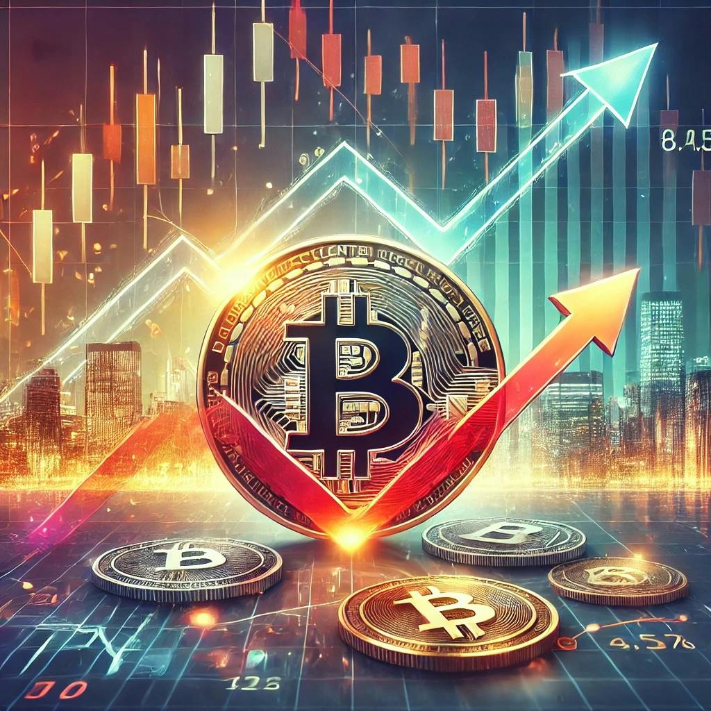 Об этом массивном биткойнском бычьем флаге