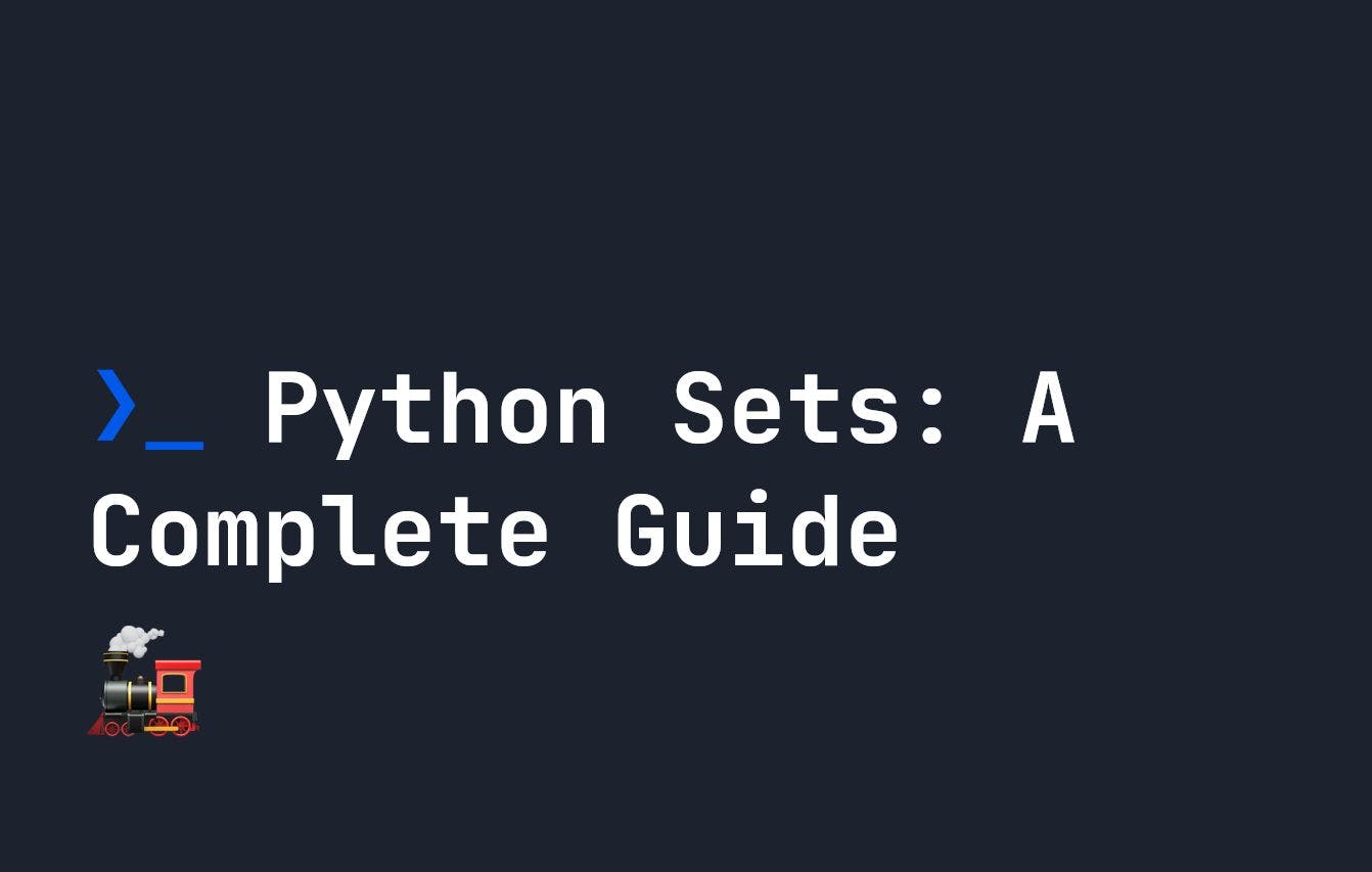 featured image - Introduction to Sets in Python