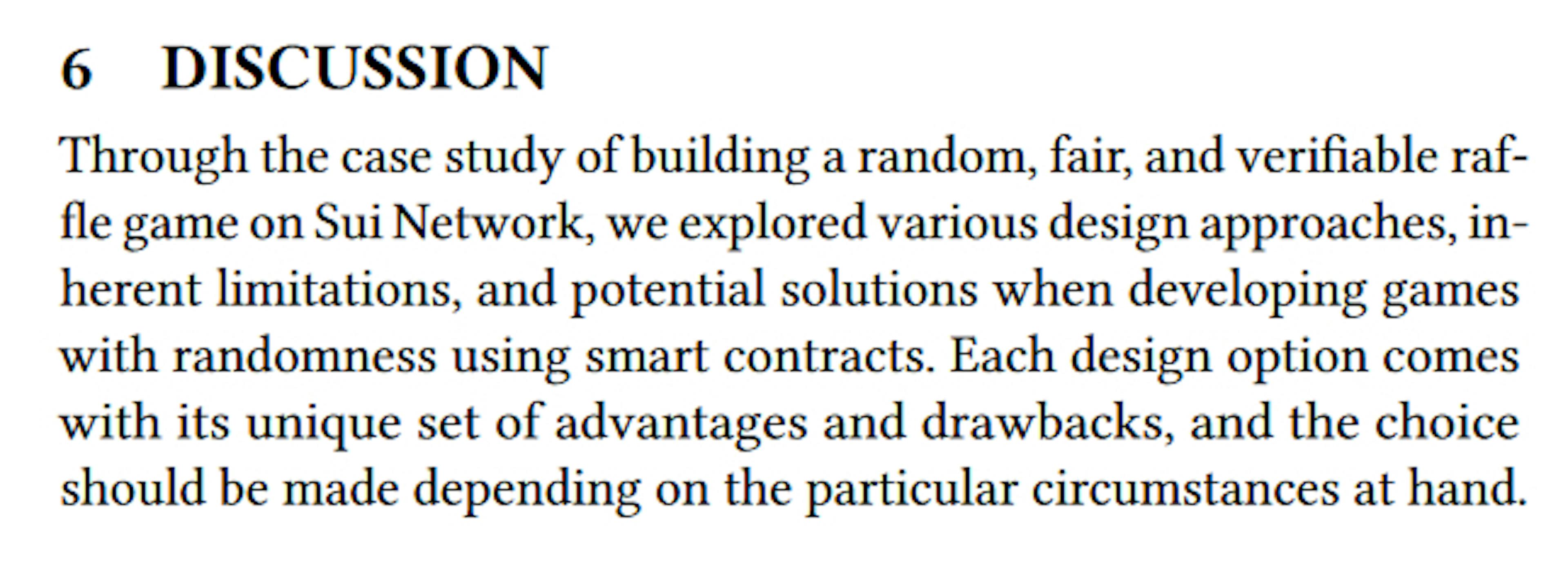 Designing Fair and Efficient Blockchain Games: Discussion