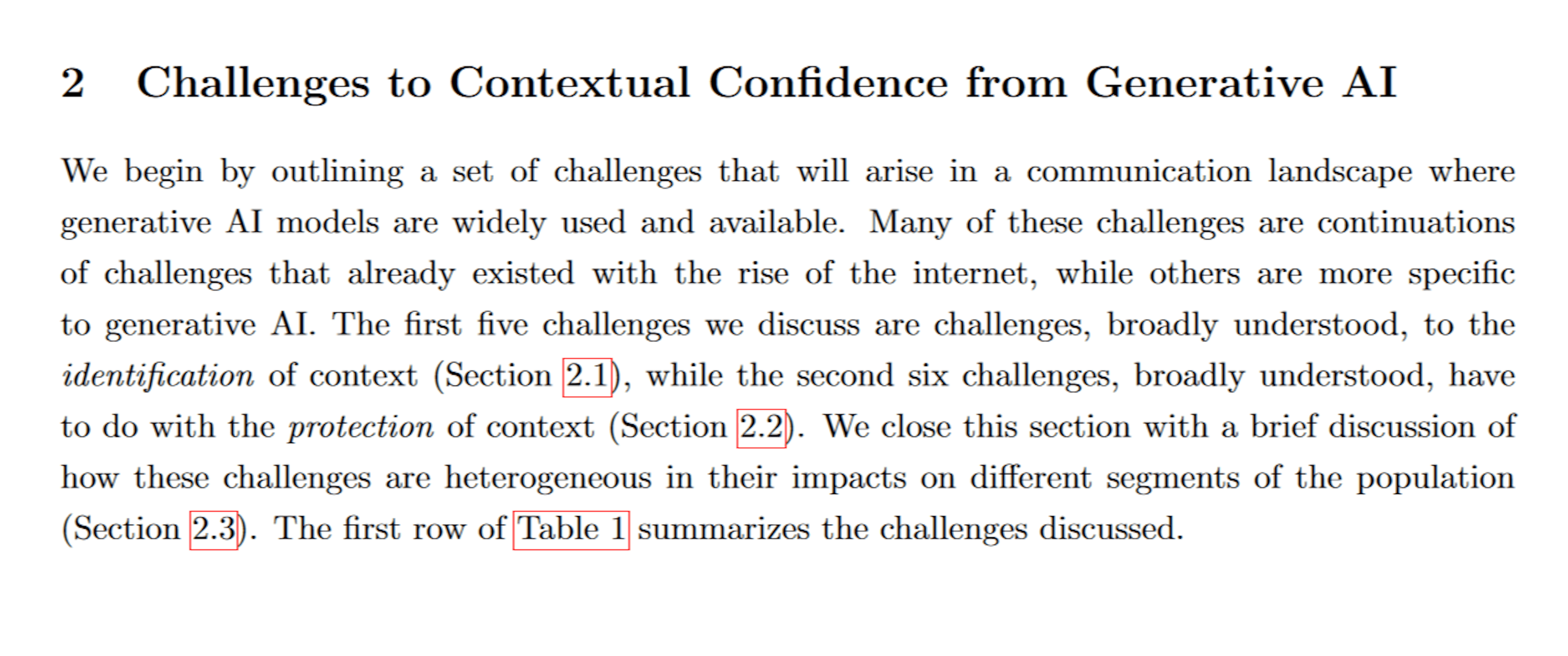 featured image - Generative AI and Contextual Confidence: Challenges to Contextual Confidence from Generative AI