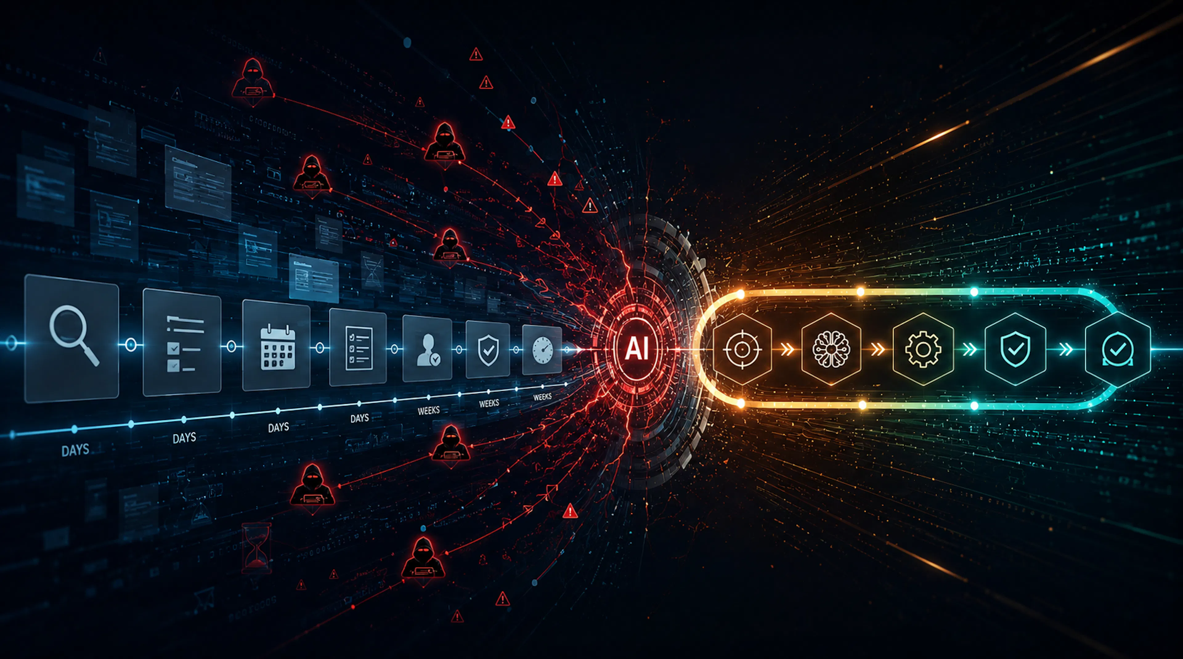 featured image - Post-AI Security: The End of Slow, Static and Periodic Defense